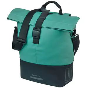 Comparateur de prix : BASIL porte-bagages- vélo-shopper "Cove MIK Hooks", vert argenté/noir