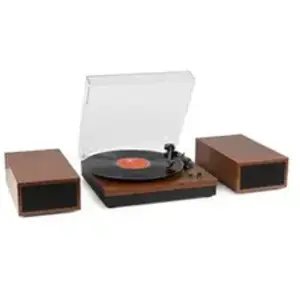 Comparateur de prix : Fenton RP165C - Platine vinyle stéréo Bluetooth - merisier
