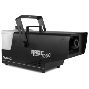 Comparateur de prix : BEAMZ Rage 1000 machine à neige de soirées DJ - portée jusqu´à 6 mètres - réservoir 2L - 1000W - noir