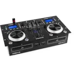 Double lecteur CD/MP3/USB/Mixeur avec Bluetooth - Vonyx CDJ500 pas cher