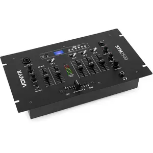 Comparateur de prix : Vonyx STM2500 table de mixage 5 canaux avec USB et Bluetooth