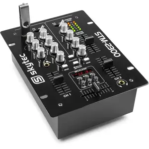 Comparateur de prix : Vonyx Skytec Skytec STM-2300 Table de mixage 2 pistes USB MP3 EQ