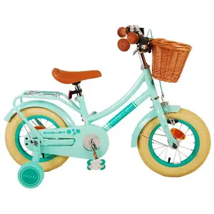 Vélo enfant Volare Excellent - Fille - 12 pouces - Vert pas cher