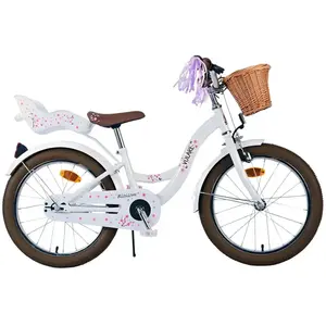 Comparateur de prix : Vélo enfant Volare Blossom - Fille - 18 pouces - Blanc