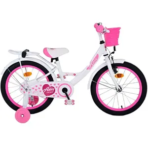Comparateur de prix : Vélo enfant Volare Ashley - Fille - 18 pouces - Blanc