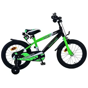 Comparateur de prix : Vélo enfant Volare Sportivo - Garçons - 16 pouces - Vert Noir