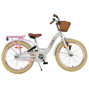 Comparateur de prix : Vélo enfant Volare Blossom - Fille - 20 pouces - Blanc
