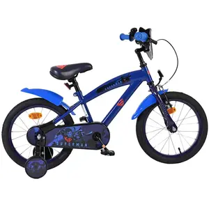 Vélo enfant Superman - garçons - 16 pouces - bleuVendu parkaufland