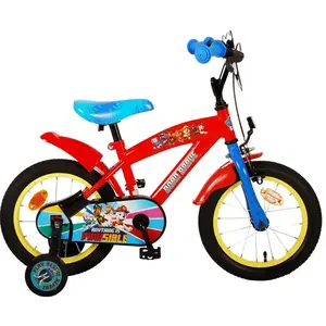 Comparateur de prix : Vélo enfant Volare Paw Patrol - Garçons - 14 pouces - Rouge/Bleu