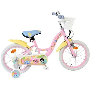 Stich disney stitch 16 inch fiets roze 20608 pas cher