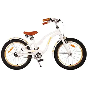 Comparateur de prix : Vélo pour enfants - Volare Miracle Cruiser - Filles - 18 pouces - Blanc