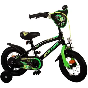 Comparateur de prix : Vélo enfants - VOLARE - Super GT - 12 pouces - Vert et Noir - Freins à main et arrière