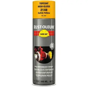 Comparateur de prix : Rust-Oleum Aérosol Peinture Hard Hat 500ml Jaune Narcisse Ral1007