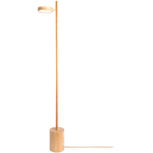 Comparateur de prix : GOOD & MOJO Lampadaire LED Okinawa, à 1 lampe, naturel, 146 cm, bois