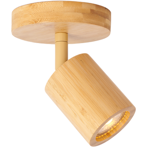 GOOD & MOJO spot pour plafond Java, à 1 lampe, naturel, bambou pas cher