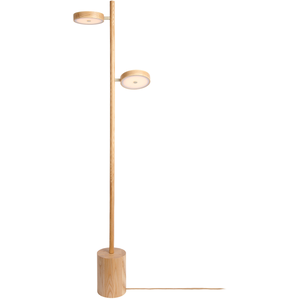 Comparateur de prix : GOOD & MOJO - Lampadaire Okinawa - Bois naturel - Frêne