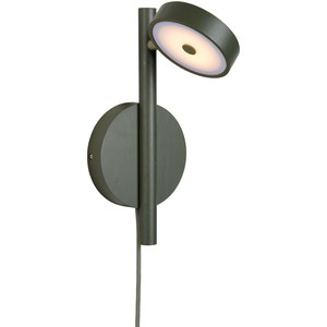 Comparateur de prix : GOOD & MOJO applique murale LED Okinawa, verte, prise, bois