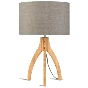 Lampe à poser gris foncé 54 x 32 cm Annapurna - Good & Mojo