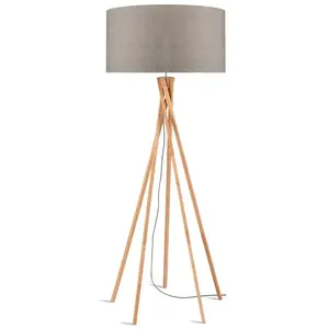 Lampadaire en bambou beige Kilimanjaro - Good & MojoVendu paramazon
