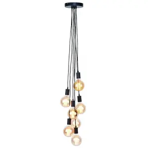 Comparateur de prix : It s About Romi Suspension Guirlande en Métal Noir OSLO