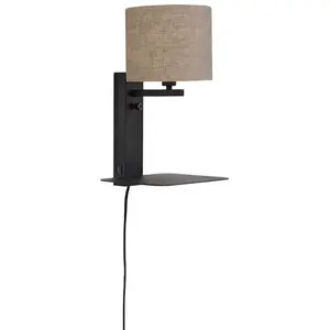 Comparateur de prix : IT'S ABOUT ROMI Florence, 1 lampe à 1 abat-jour lin foncé