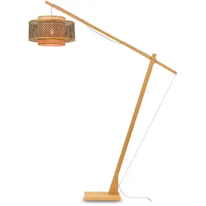 Good & Mojo Lampadaire bambou naturel H207cm