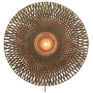 GOOD & MOJO Applique murale Bali en bambou, Ø 87 cmVendu parluminaire