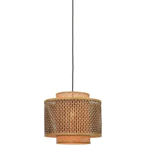 GOOD & MOJO Bhutan Suspension en bambou Ø 40 cm pas cher