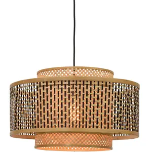 GOOD & MOJO - Suspension Bhutan - Bois naturel - Bambou