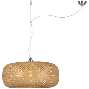 GOOD & MOJO Suspension Palawan, décentralisée, naturel, Ø 60 cm
