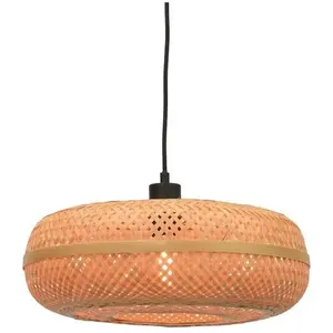 Good & Mojo PALAWAN-Suspension Bambou Ø40cm BeigeVendu parluminaire