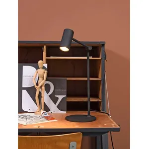 Comparateur de prix : It's About RoMi Lampe De Table Inclinable Noire H40cm