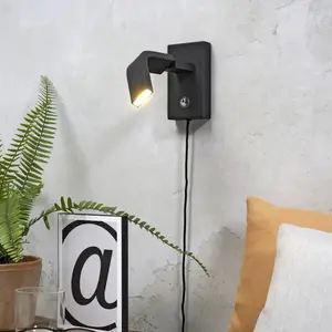IT'S ABOUT ROMI Zurich lampe de lecture LED, noirVendu parkaufland