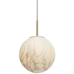 Comparateur de prix : It's About RoMi CARRARA-Suspension Métal/Verre Ø28cm