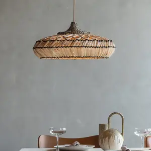 GOOD & MOJO - Suspension Rinjani - Beige - Abaca pas cher