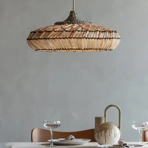 GOOD & MOJO - Suspension Rinjani - Beige - Abaca pas cher
