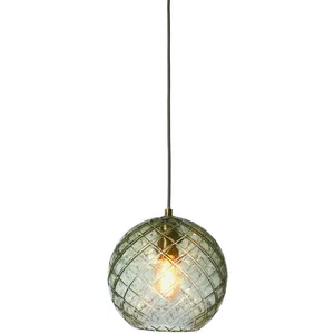 Comparateur de prix : It's about RoMi Suspension Venice, boule, vert, verre, E27