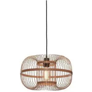 Comparateur de prix : HOKKAIDO S-Suspension bambou H25cm naturel Good & Mojo Ø 38cm / H 25cm Beige