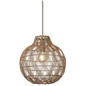Comparateur de prix : Good & Mojo Suspension bambou naturel Ø35cm