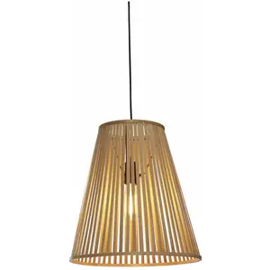 Comparateur de prix : Suspension en bambou naturel 40x42 cm Merapi - Good & Mojo