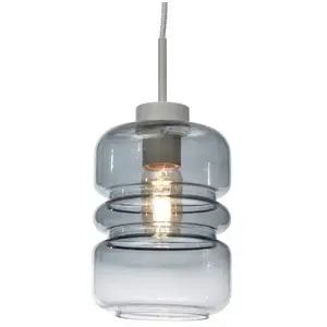 Comparateur de prix : It's About RoMi VERONA-Suspension Fer/Verre Ø15cm Gris