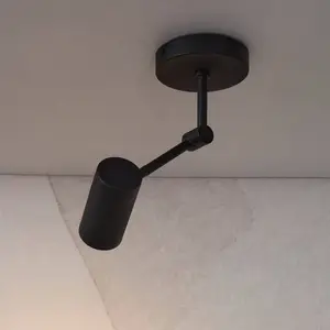 Comparateur de prix : IT'S ABOUT ROMI spot pour plafond Montreux, noir, réglable