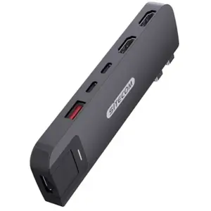 Sitecom hub multiport 6 en 2 pour MacBook Pro noir pas cher