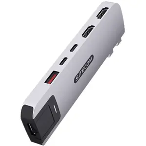 Sitecom hub multiport 6 en 2 pour MacBook Pro argenté