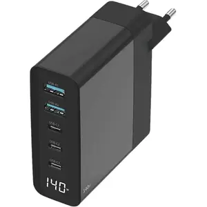 Sitecom Chargeur mural GaN 140W avec affichage LED et USB-C/USB-AVendu parkaufland