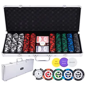 Comparateur de prix : ENGELHART Set de Poker Premium - Malette Métal avec 500 Jetons Numérotés