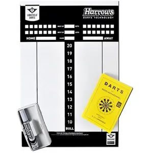 Longfield Games Fléchettes tableau de bord avec un stylo et des règles pas cher