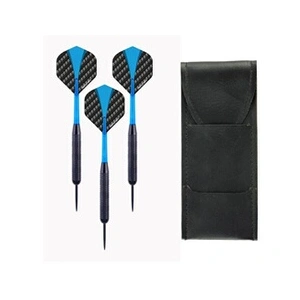 Set de 3 fléchettes pointe acier avec étui similicuir 23 grVendu parcarrefour