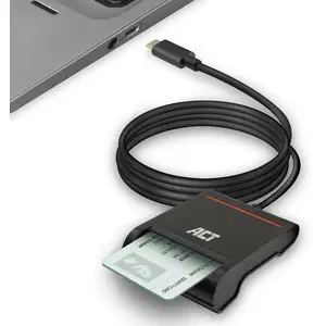 Comparateur de prix : ACT ACT AC6020 lecteur de cartes à puce Intérieure USB USB 2.0 Noir