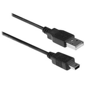 ACT AC3050 câble USB USB 2.0 1,8 m USB A Mini-USB B Noir pas cher